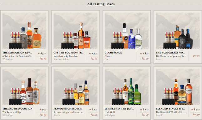 Flaviar Tasting Boxes